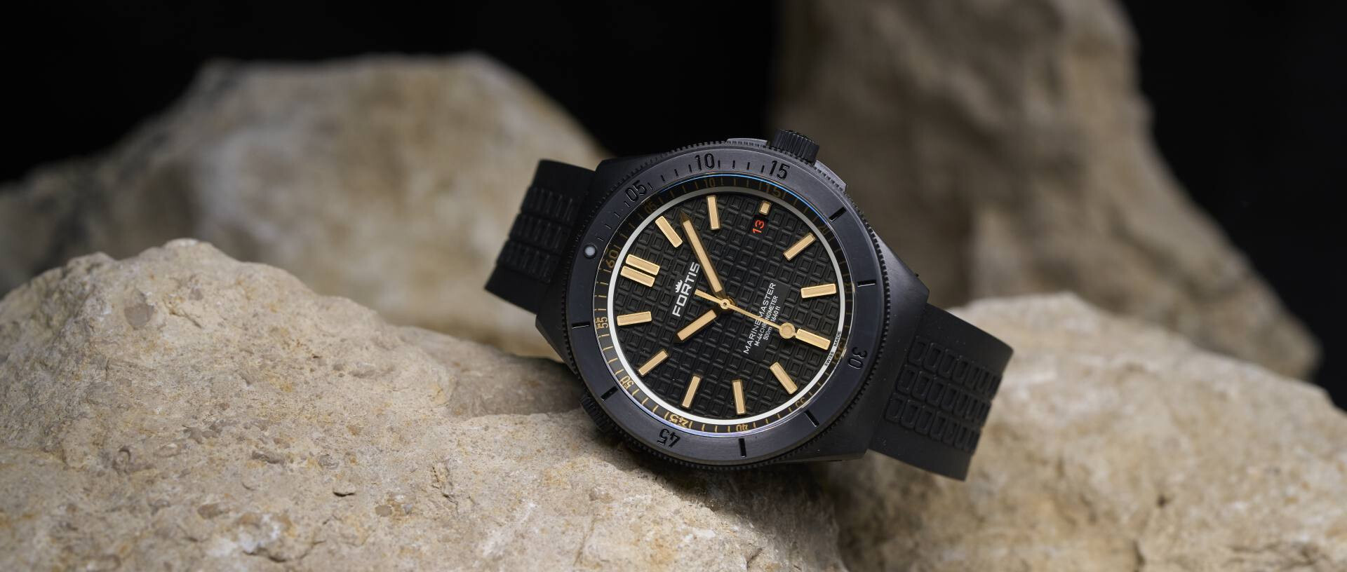 NEU: Fortis Marinemaster DLC Black Resin 