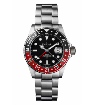 Davosa Ternos Professional GMT Diver 161.571.60 rot schwarz
