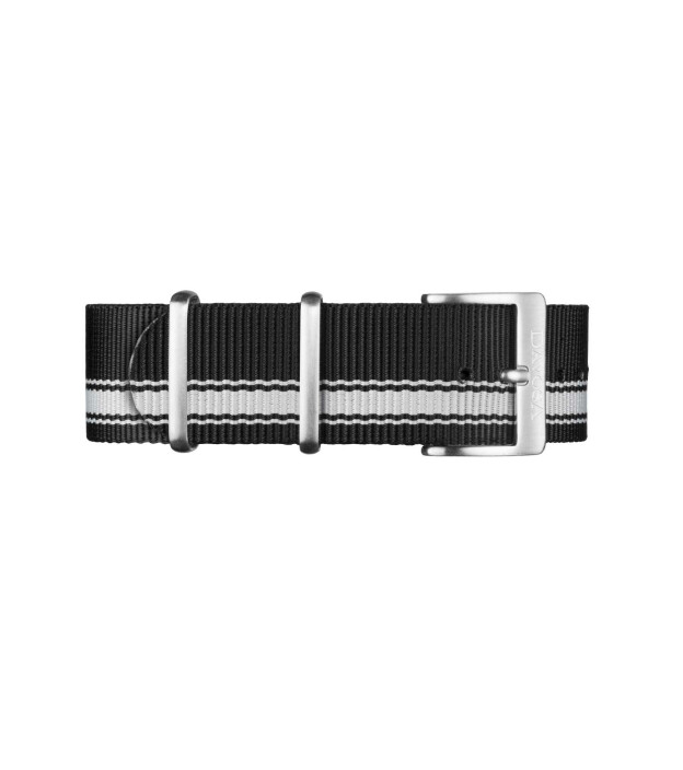 Davosa Nylon Band Speedline 169.488.15 schwarz/grau 22 mm