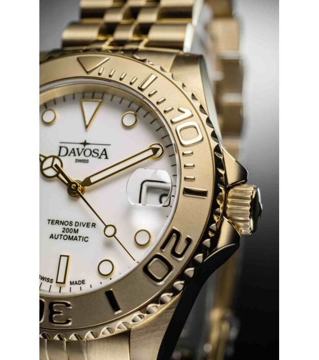 Davosa Ternos Medium Automatik 166.198.02 gold plattiert, 1.050,00 € 