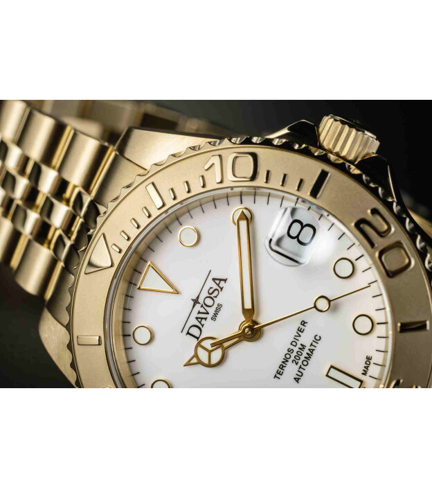 Davosa Ternos Medium Automatik 166.198.02 gold plattiert, 1.050,00 € 
