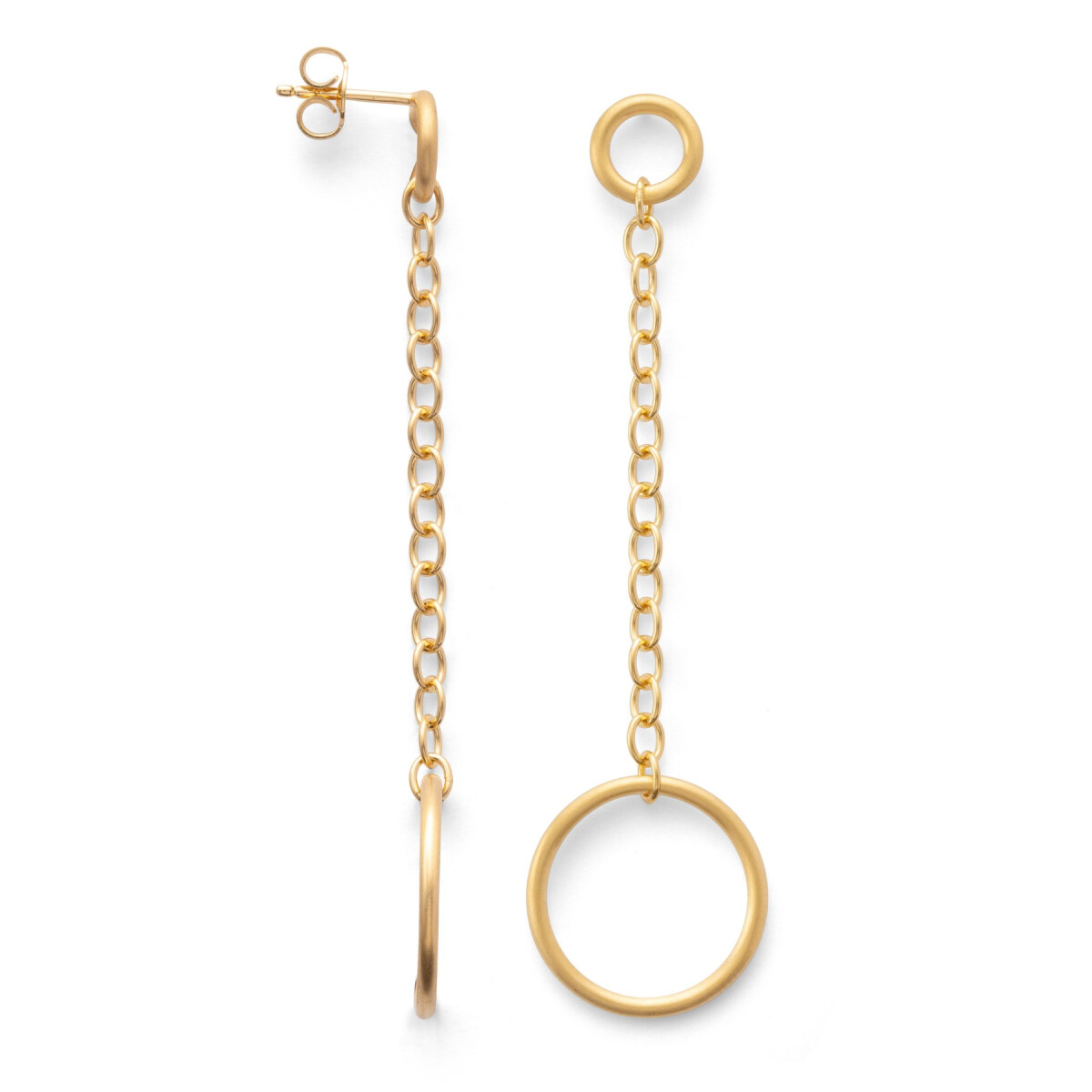 bastian inverun Ohrpendel 41810 aus vergoldetem 925-Sterling
