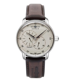 Zeppelin 8662‑5 Herren-Automatikuhr New Captain's Line 43 mm