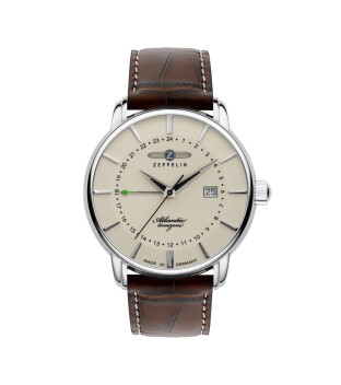 Zeppelin 8442‑5 Herrenuhr Atlantic GMT 40 mm