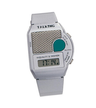 Atlanta sprechende Armbanduhr 6694-19 Kunsstoff - Farbe...