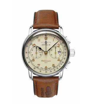 Zeppelin 9670‑5 Herren-Chronograph Méditerranée 42 mm