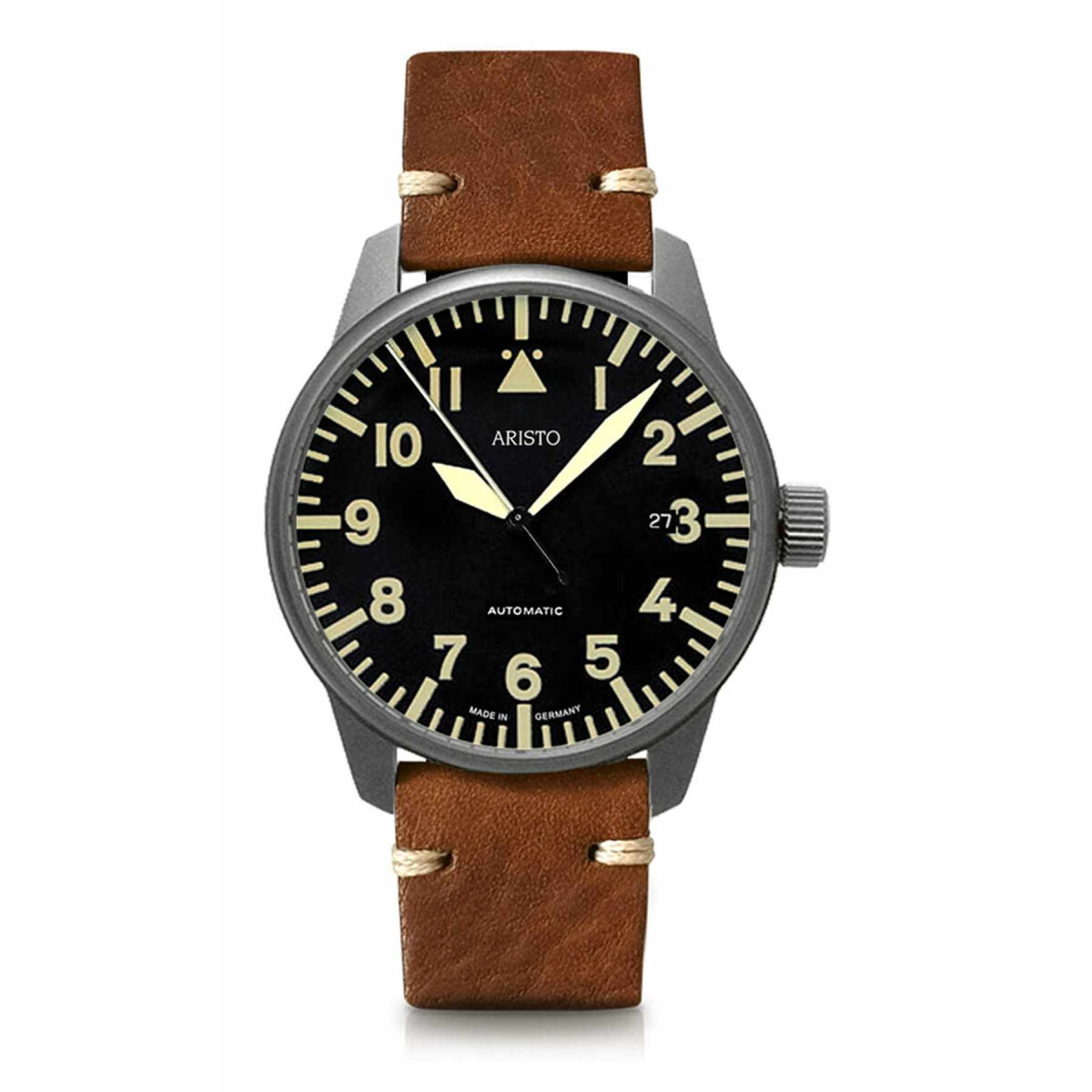 Aristo Flieger Automatik Titan 5H101-VIN mit Saphirglas