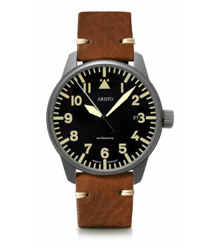 Aristo Flieger Automatik Titan 5H101-VIN mit Saphirglas