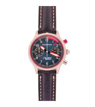 Bauhaus Aviation Eurofighter Typhoon 2576-3 Chronograph mit blauem Ziffernblatt