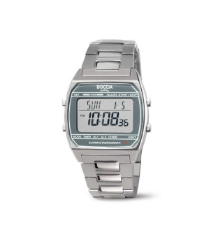 Boccia Titanium 3738-05 Digital Chrono – Unisex mit Alarm, Timer & Licht