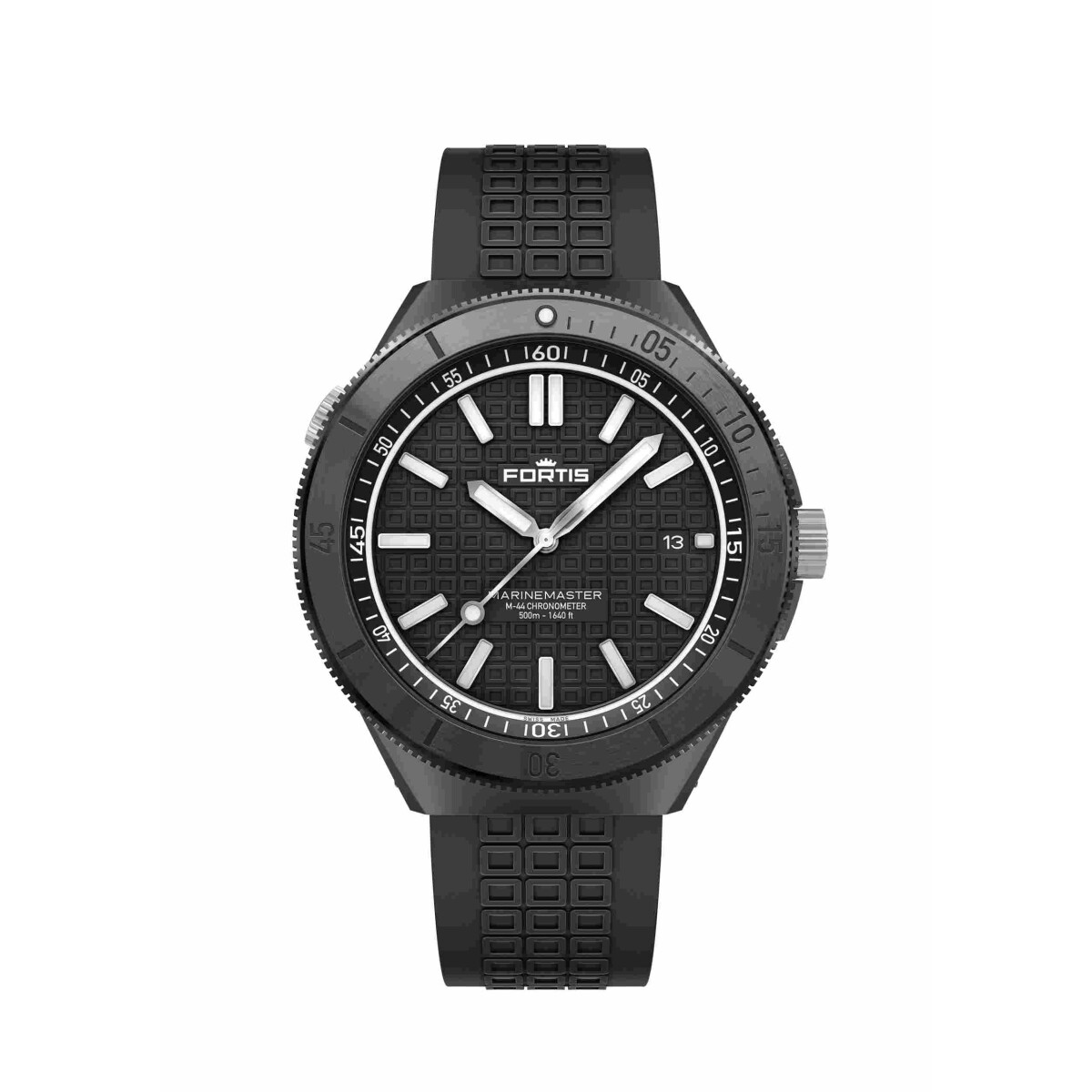 Fortis Marinemaster M-44 DLC Gravity Bla box
