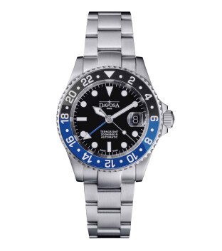 Davosa Ternos GMT 161.564.40 Automatik Ø 40 mm mit TriaLink-Armband