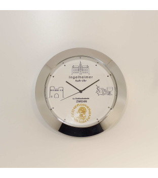 Ingelheimer Kult-Uhr von Zwehn Einsteckwerk Quarz für Tischuhr oder Wanduhr zweifarbig