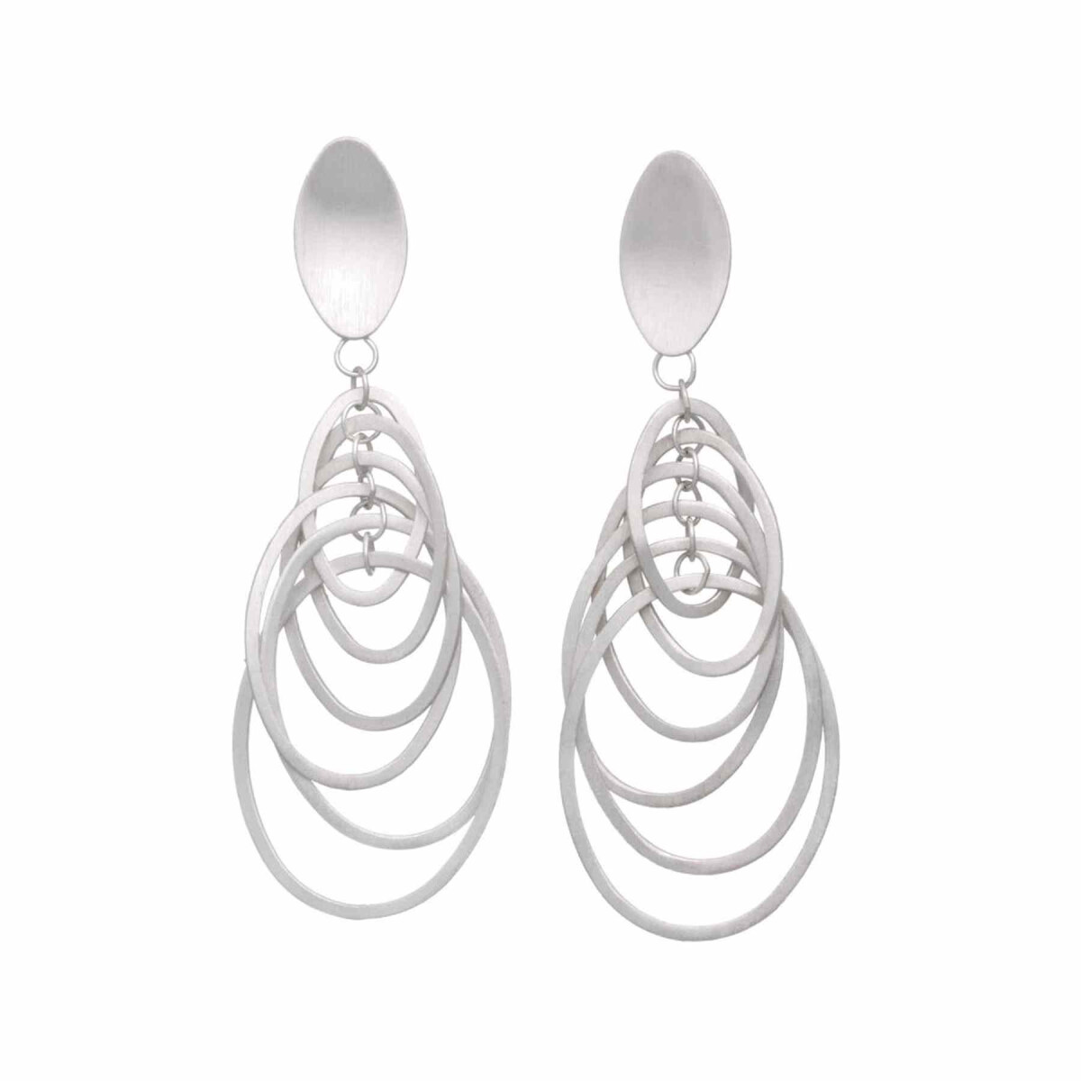 Tezer Ohrpendel R.324 aus 925-Sterling-S box