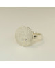 Ring aus 925-Sterling-Silber mit Brillant - Handarbeit